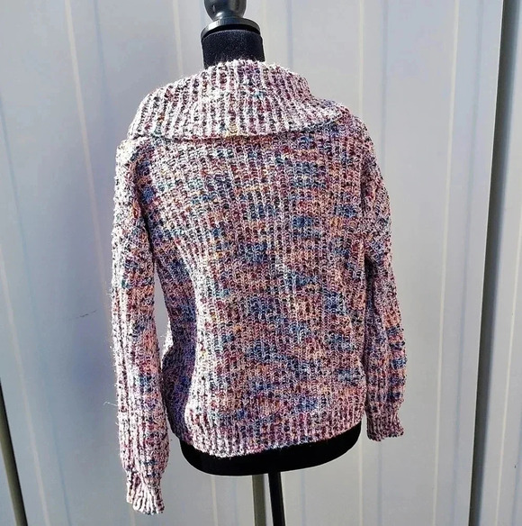 Art Class Girls XXL (18) Multi Color Sweater Pullover Cowl Neck - Picture 6 of 8